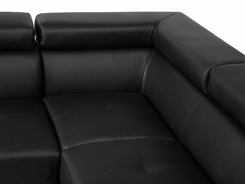 Auti Faux Leather Large Sectional