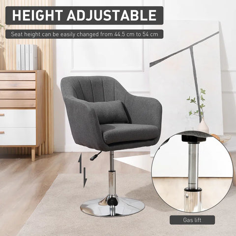 Twyman Upholstered Swivel Armchair
