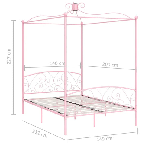 Rocky Canopy Bed
