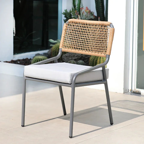 Modern Outdoor Rattan Sun Lounger Chair for Home, Villa, and Restaurant