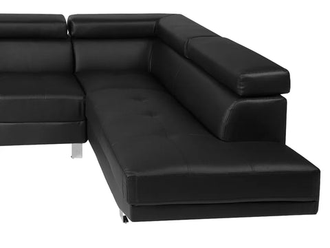 Auti Faux Leather Large Sectional