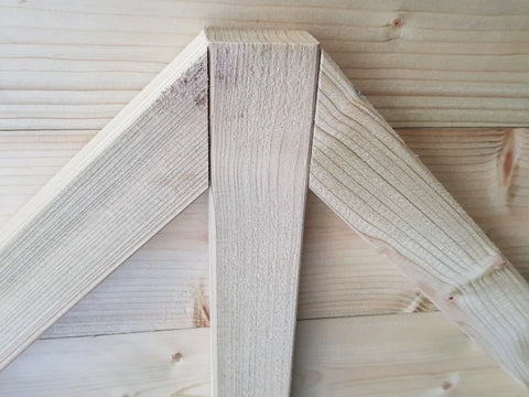 7 Ft. W X 3 Ft. D Tongue and Groove Pent Wooden Bike Shed