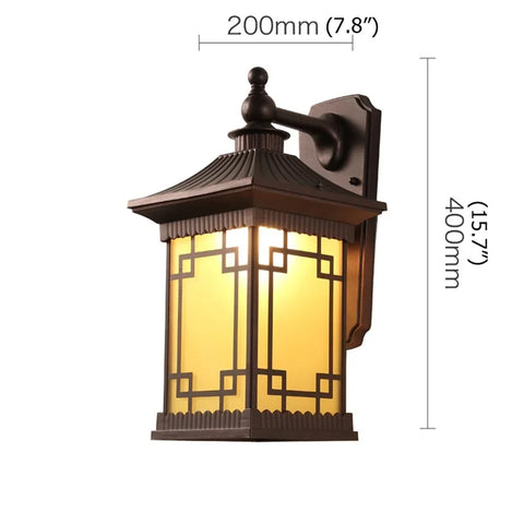 Outdoor Wall Sconces Lamps Fixture Modern Waterproof Patio LED Light for Home Porch