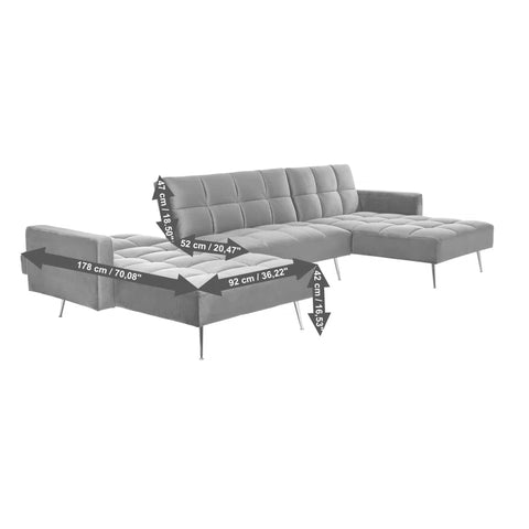 Chillax 3 - Piece Reclining Corner Sectional