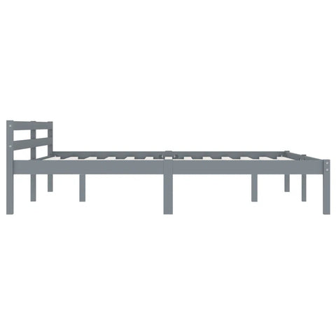 Vidaxl Bed Frame Solid Pine Wood