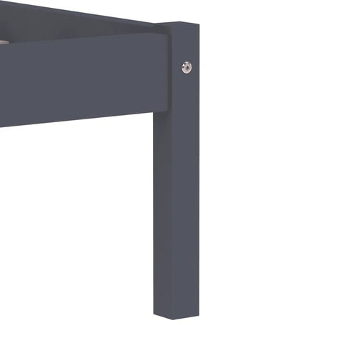 Vidaxl Bed Frame Solid Pine Wood