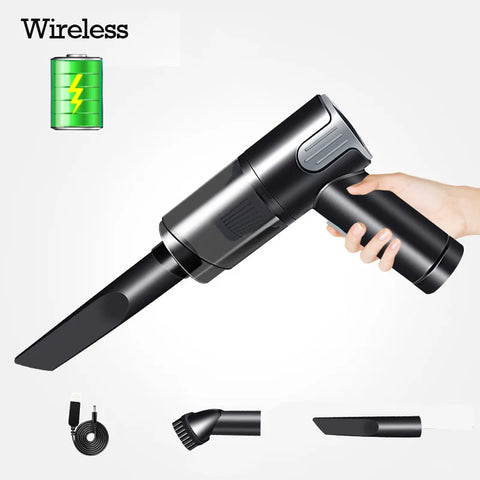 Portable Wireless Car Vacuum Cleaner Handheld Powerful Vacuum Cleaner for Car Cordless Home Appliance Car Products Mini Cleaner
