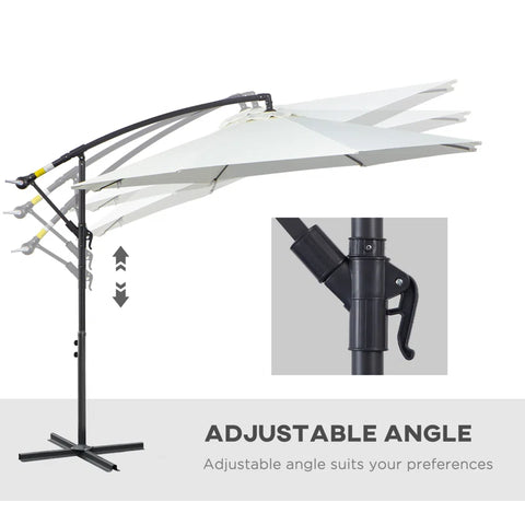 Oakland 300Cm Cantilever Parasol