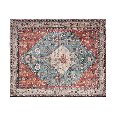 Anti Slip Traditional Decoration Large Boho Floor Mat for Living Room Gogoa