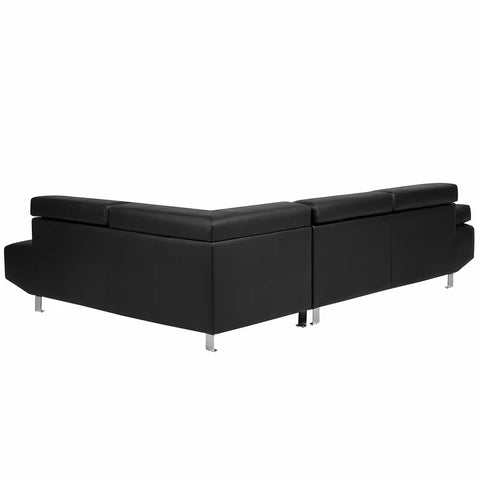 Auti Faux Leather Large Sectional