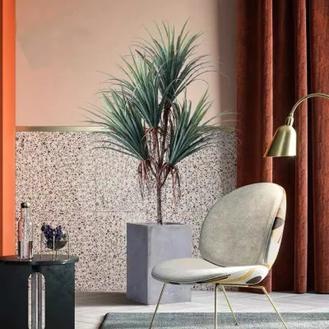 120-170CM Large Artificial Dracaena Green Tropical Fake Plants Indoor Plastic Potted Hotel Office Shop Home Decor Plants