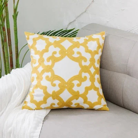 Embroidery Pillow Cover 45X45cm