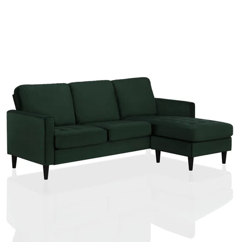 2 - Piece Velvet Sofa & Chaise