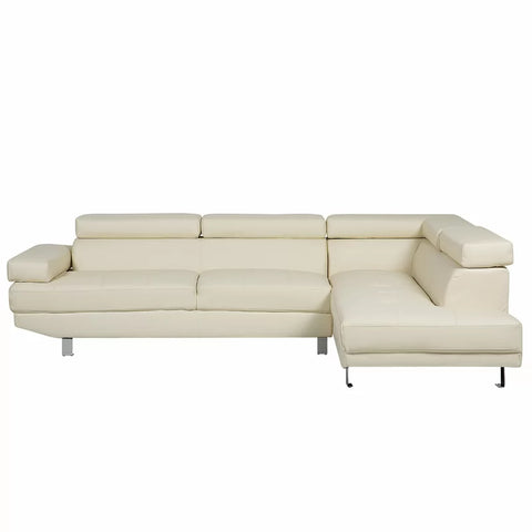 Auti Faux Leather Large Sectional