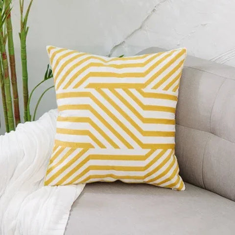Embroidery Pillow Cover 45X45cm