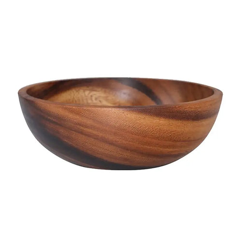 Natural Wooden Bowl for Kitchen Usage