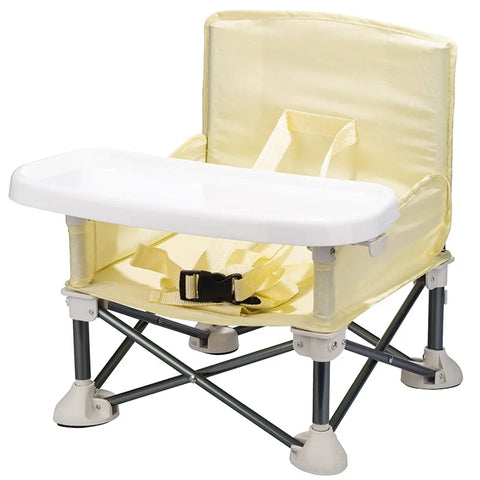 Baby Furniture Supplies Booster Seat Dining Chair Portable Travel Folding Kids with Feeding Chair Outdoor Beach Seat