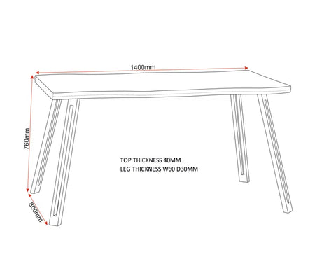 Douros 4 - Person Dining Set