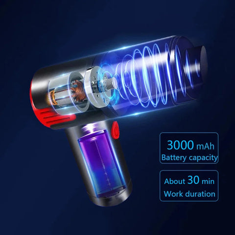 Portable Wireless Car Vacuum Cleaner Handheld Powerful Vacuum Cleaner for Car Cordless Home Appliance Car Products Mini Cleaner