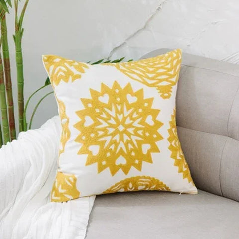 Embroidery Pillow Cover 45X45cm
