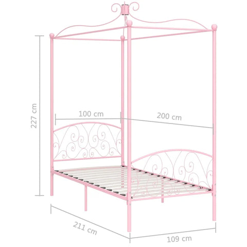 Rocky Canopy Bed