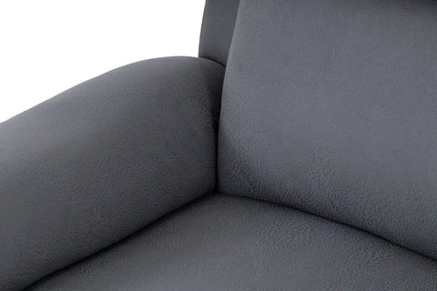 Boa Faux Leather Reclining Corner Sectional