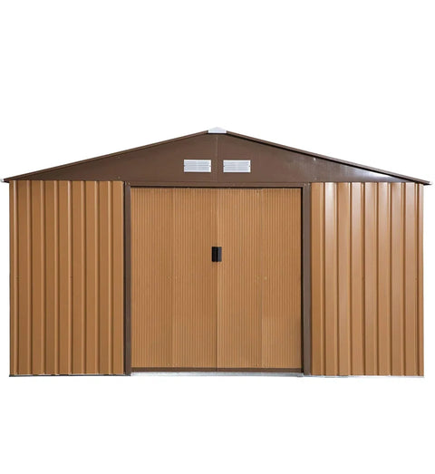11 Ft. W X 13 Ft. D Metal Garden Shed