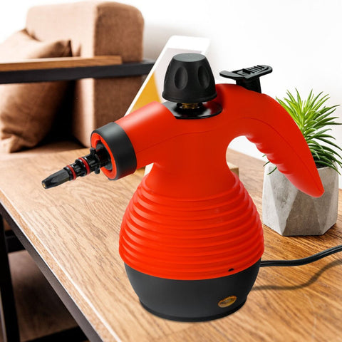 Multi-Purpose Handheld Steam Cleaner with 9 Piece Accessories